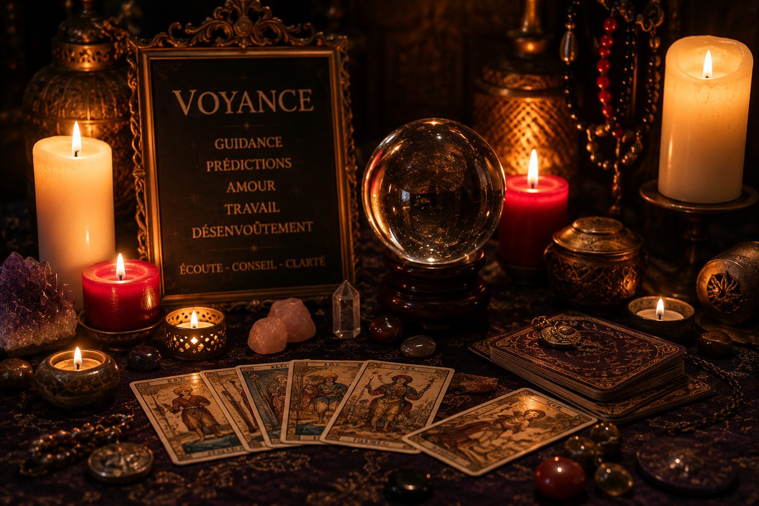 Voyance et clairvoyance — Maître Hero marabout voyant France